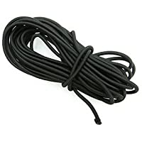 Los mejores  - TO_GOO Cuerda elástica Redonda 5mm x 10m (Black)
